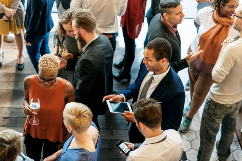 Attendees at a Profit First training session