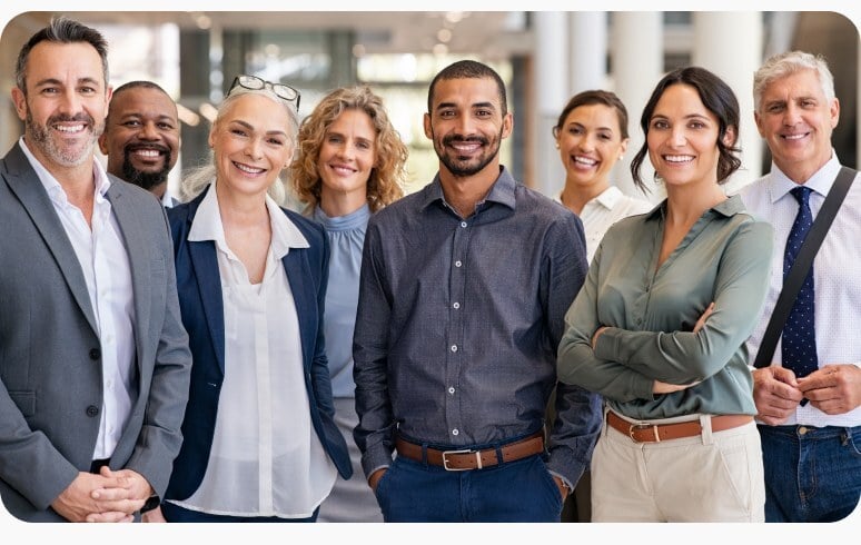 A group of Profit First Professionals standing together